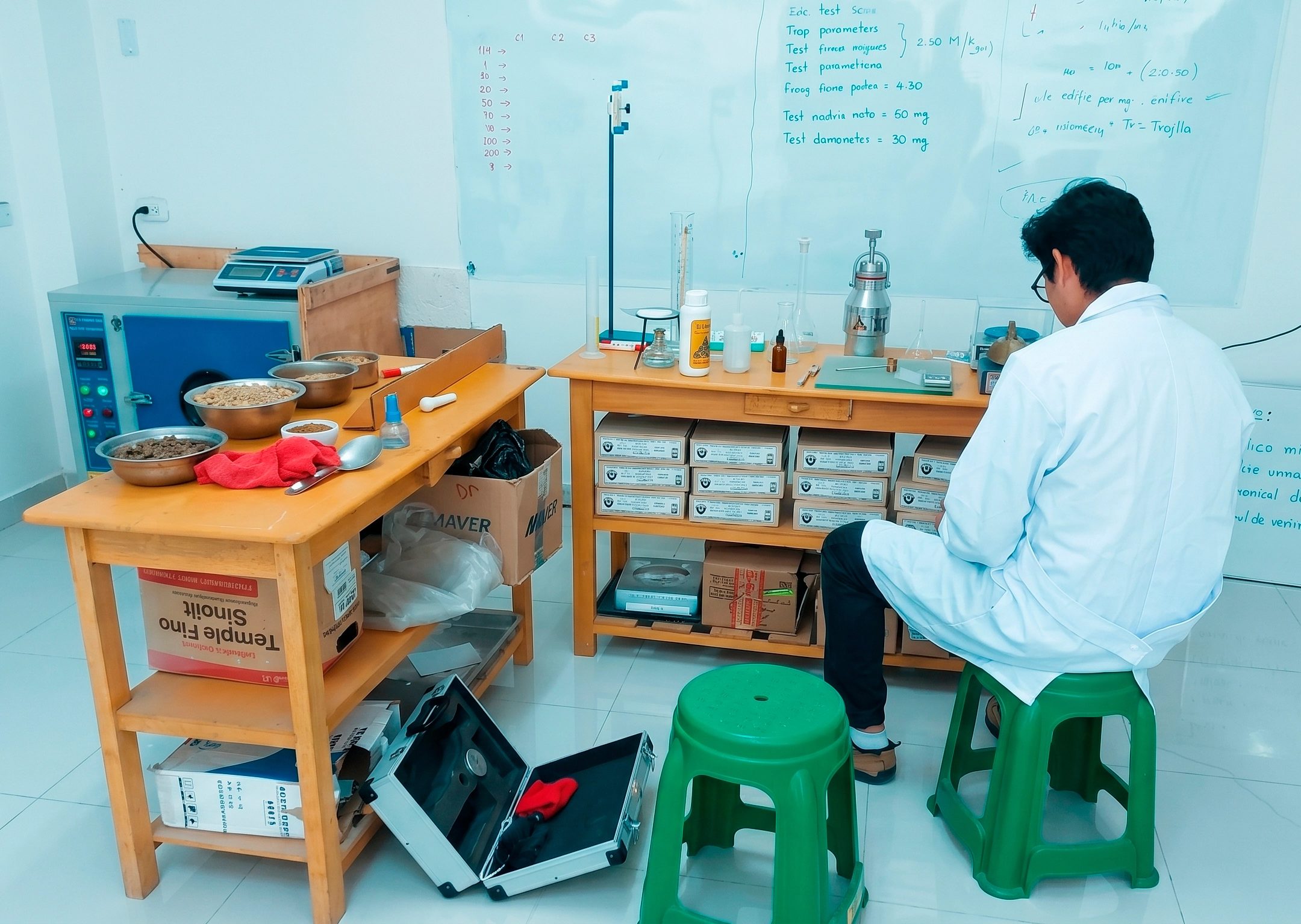 Laboratorio de suelos, concreto y pavimento